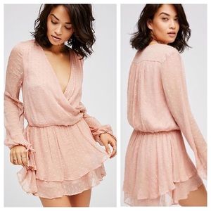 NWT ✨ Free People Daliah Dropwaist Mini Dress
